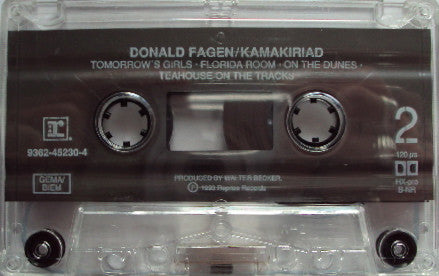 Donald Fagen - Kamakiriad (Cassette) (Very Good Plus (VG)) - DaddyPop