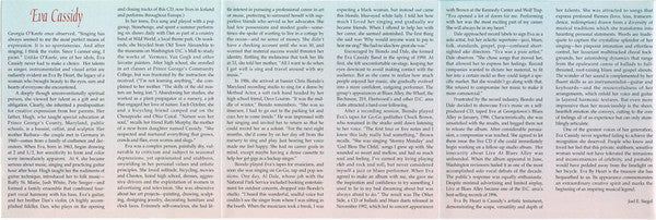 Eva Cassidy : Eva By Heart (CD, Album, Dis)