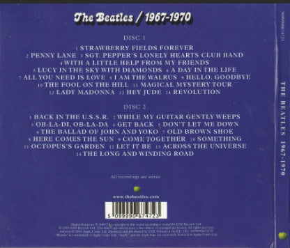The Beatles : 1967-1970 (2xCD, Comp, RE, RM, Gat)