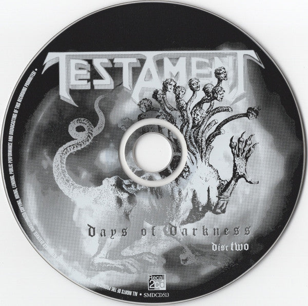 Testament (2) : Days Of Darkness (2xCD, Comp)