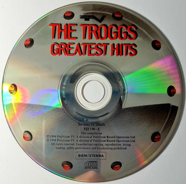 The Troggs : Greatest Hits (CD, Comp)