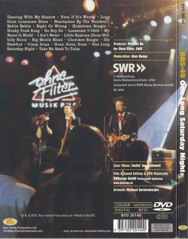 BR549 : One Long Saturday Night (DVD, NTSC)