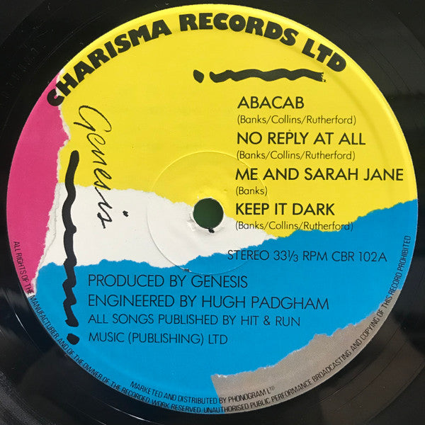 Genesis : Abacab (LP, Album, COR)