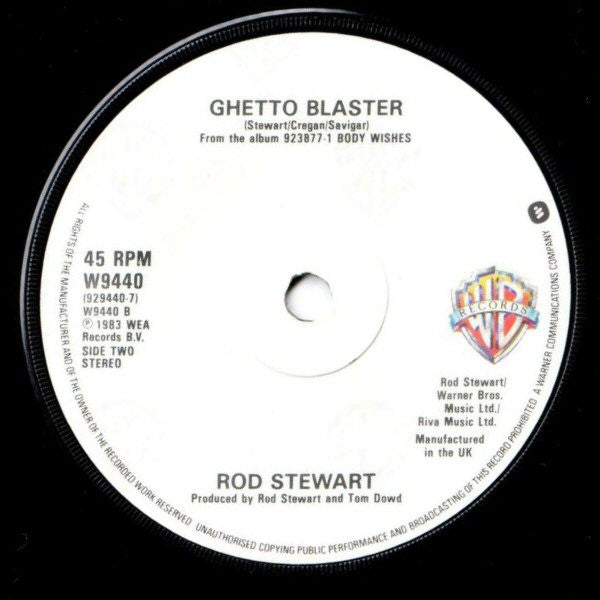 Rod Stewart : Sweet Surrender (7", Pap)