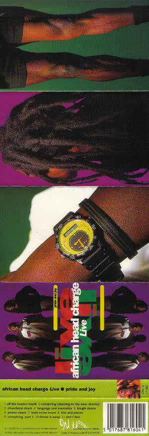 African Head Charge : Live - Pride And Joy (Cass)