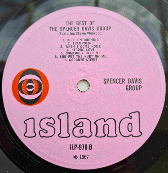 The Spencer Davis Group Featuring Steve Winwood : The Best Of The Spencer Davis Group Featuring Stevie Winwood (LP, Comp, Mono)