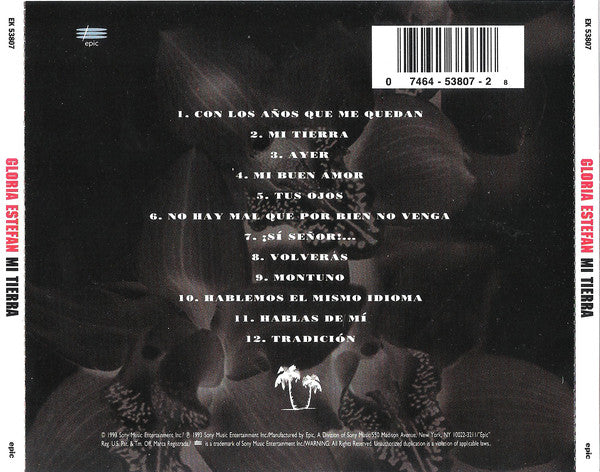 Gloria Estefan : Mi Tierra (CD, Album)