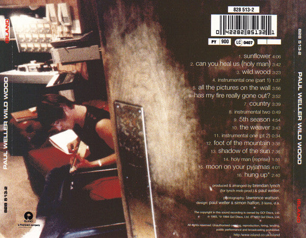 Paul Weller - Wild Wood (CD) (Very Good Plus (VG)) - DaddyPop