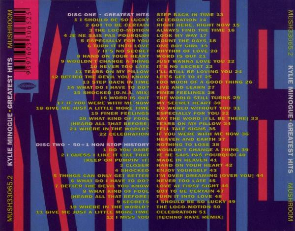 Kylie Minogue : Greatest Hits (CD, Comp + CD, Mixed)