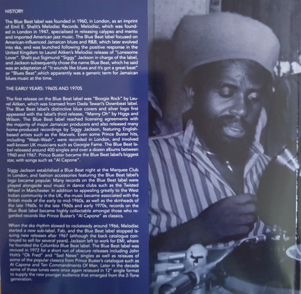 Various : Blue Beat: The Singles Volume One (2xLP, Ltd, Blu)