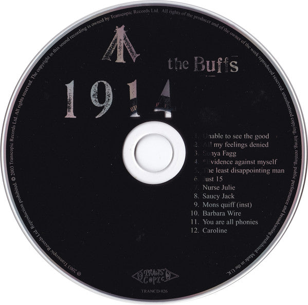The Buff Medways : 1914 (CD, Album, Dig)