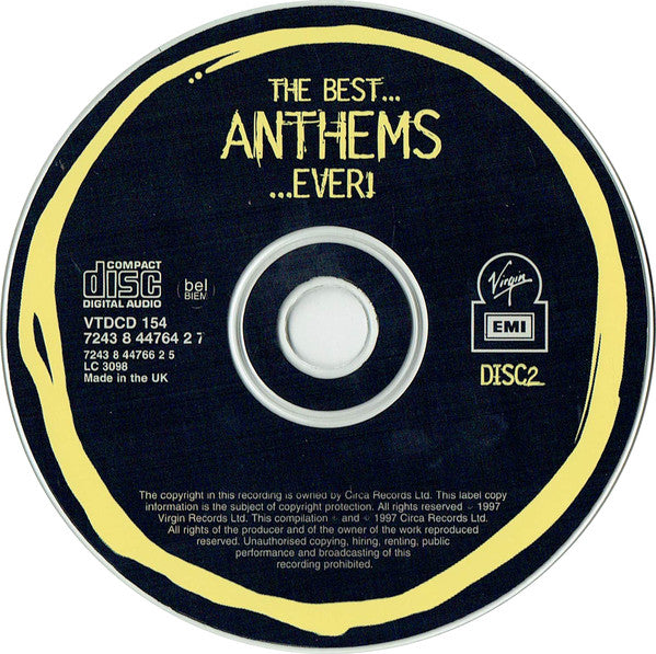Various : The Best...Anthems...Ever! (2xCD, Comp)