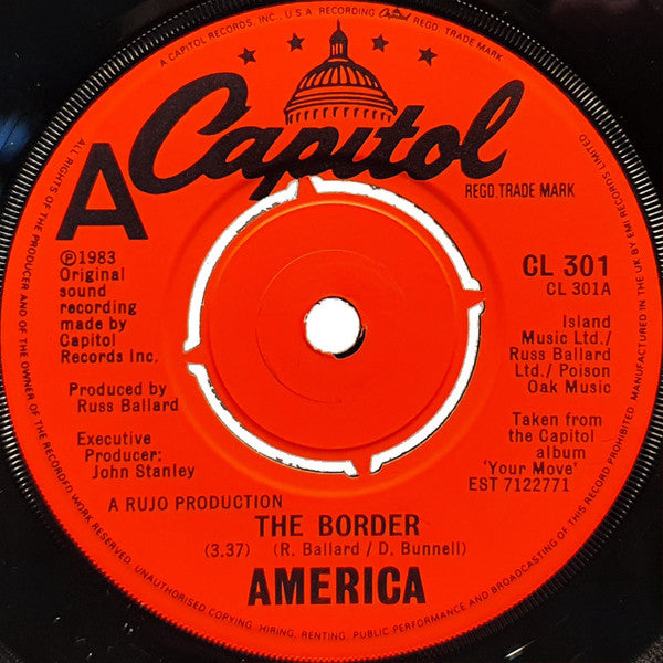 America - The Border (7) (Very Good Plus (VG)) - DaddyPop