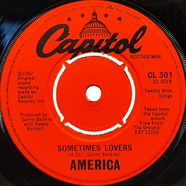 America - The Border (7) (Very Good Plus (VG)) - DaddyPop