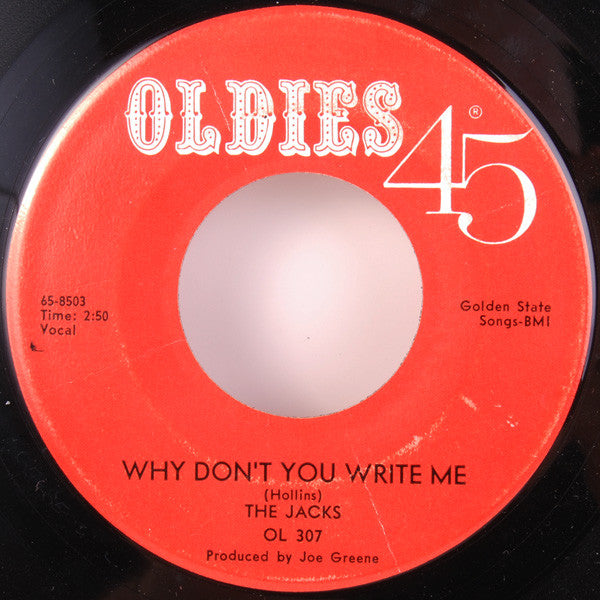 Billy Preston / The Jacks : Soul Meetin' / Why Don't You Write Me (7", RE)