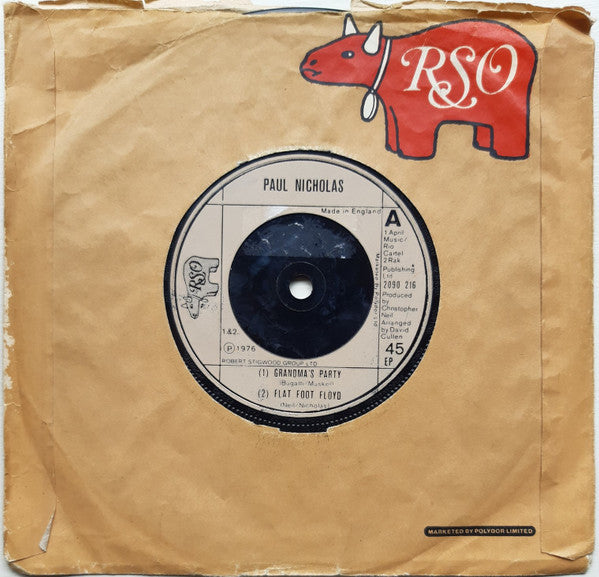 Paul Nicholas : Grandma's Party (7", EP)