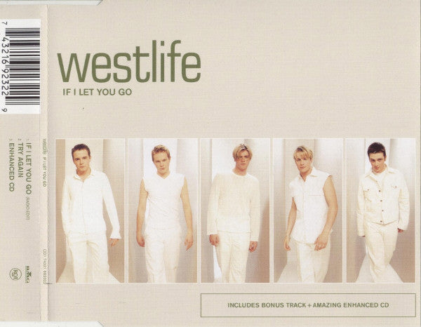 Westlife : If I Let You Go (CD, Single, Enh, CD1)