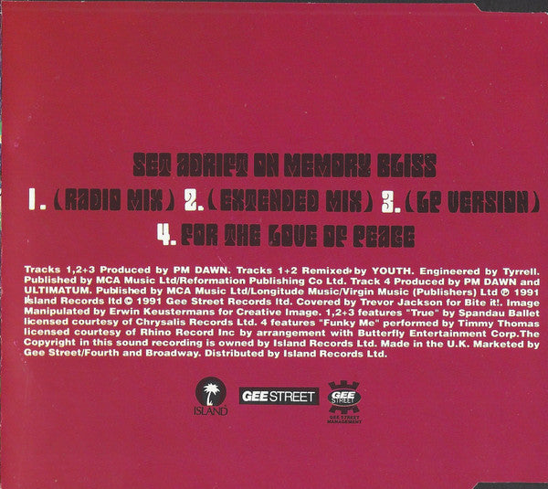 PM Dawn* : Set Adrift On Memory Bliss (CD, Single)