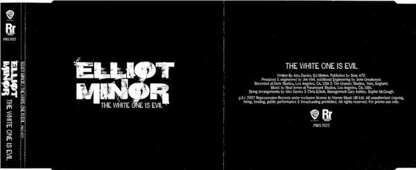 Elliot Minor : The White One Is Evil (CD, Single, Promo)
