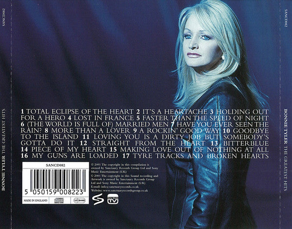 Bonnie Tyler : Greatest Hits (CD, Comp)
