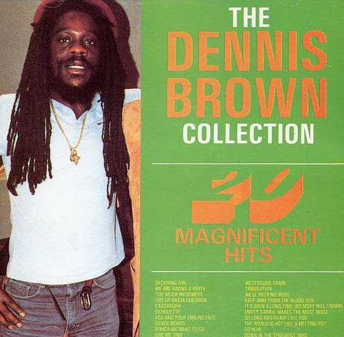 Dennis Brown : The Dennis Brown Collection : 20 Magnificent Hits (LP, Comp)