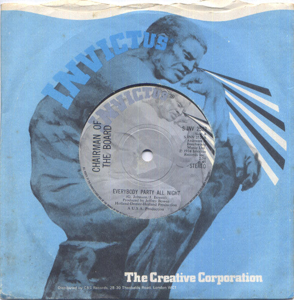 Chairmen Of The Board : Everybody Party All Night (7", Single)