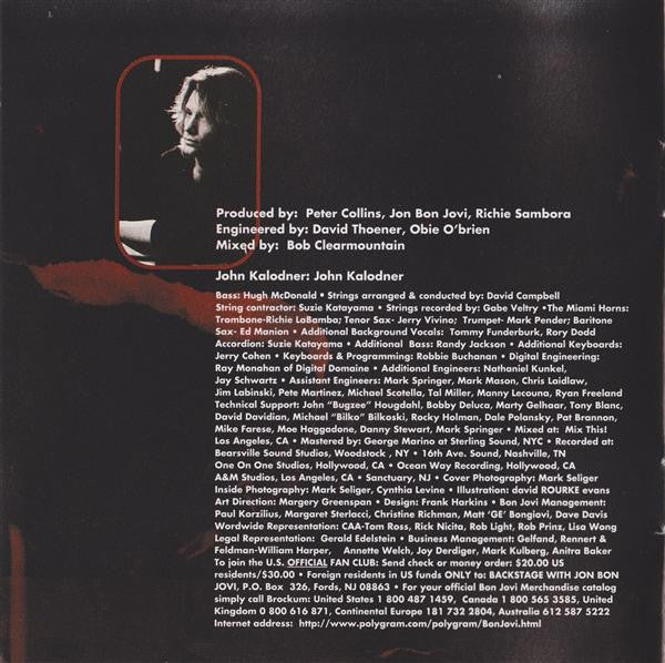 Bon Jovi : These Days (CD, Album)