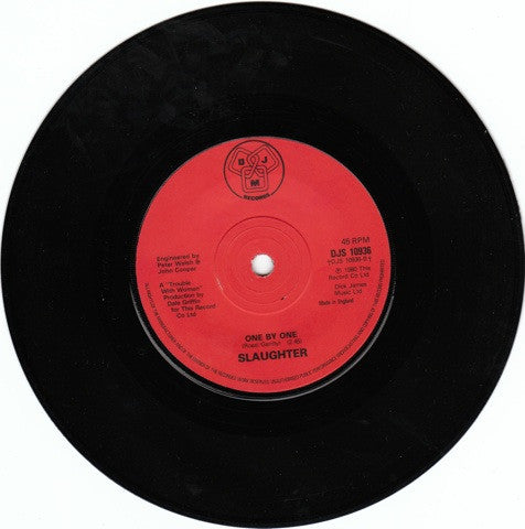 Slaughter And The Dogs : East Side Of Town (7", Promo)