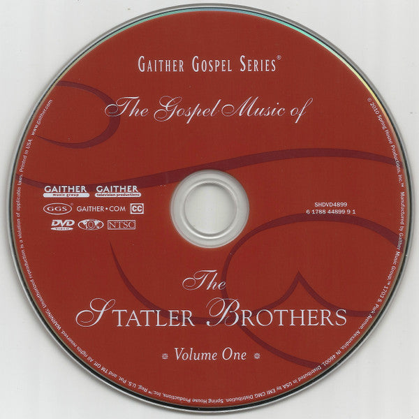 The Statler Brothers : The Gospel Music Of The Statler Brothers Volume One (DVD-V, NTSC)