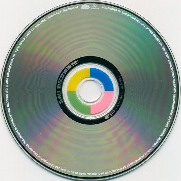 Blur : The Best Of (CD, Comp, RP, Ims)