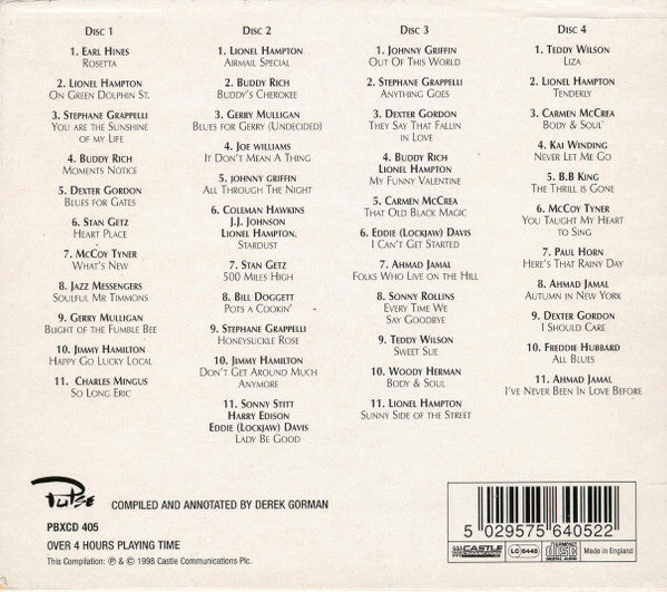 Various : The White Box Of Jazz (4xCD, Comp + Box)