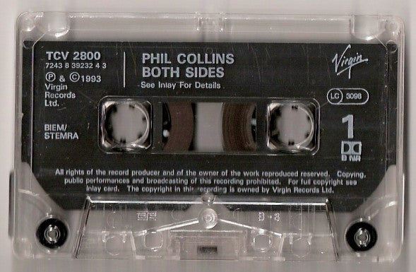 Phil Collins : Both Sides (Cass, Album)