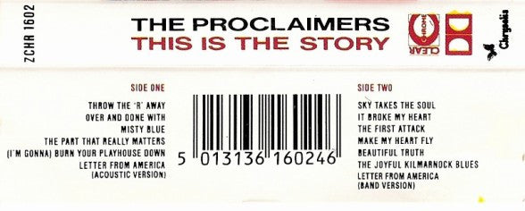 The Proclaimers : This Is The Story (Cass, Album, Dol)
