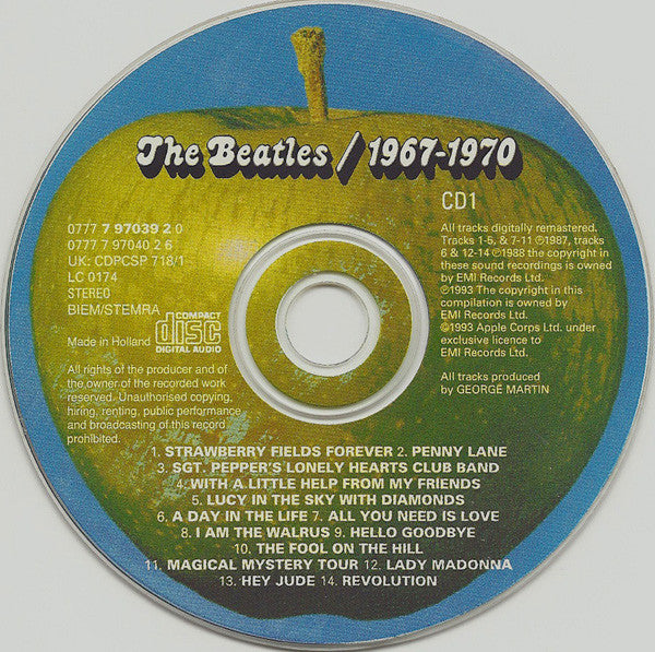 The Beatles : 1967-1970 (2xCD, Comp, RE, RM, Fat)