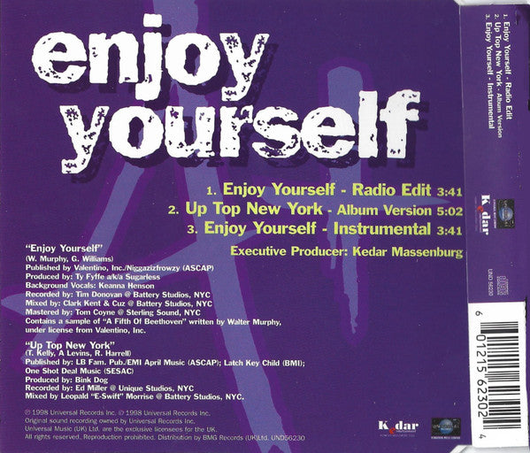 A - Enjoy Yourself (CD) (Very Good Plus (VG)) - DaddyPop