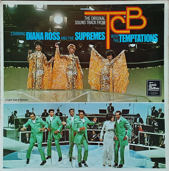 Diana Ross And The Supremes* With The Temptations : The Original Sound Track From TCB (LP, Album, Gat)