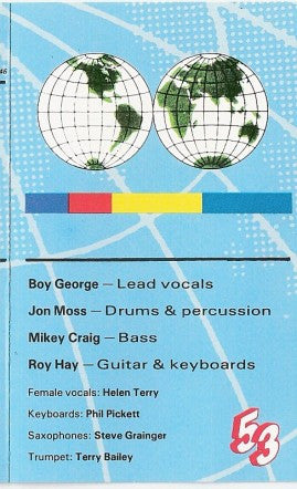 Culture Club : Colour By Numbers (Cass, Album)