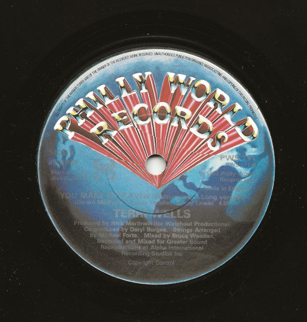 Terri Wells : You Make It Heaven (7")