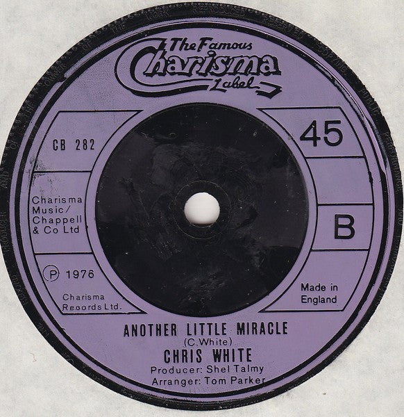 Chris White (4) : Natural Rhythm (7")