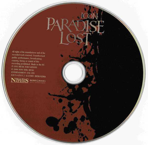 Paradise Lost : Icon (CD, Album, RE)