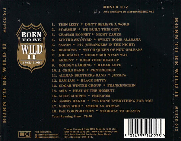 Various : Born To Be Wild II (CD, Comp)