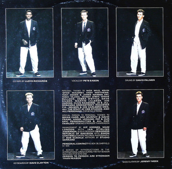 Person To Person : Stronger Than Reason (LP, Album)