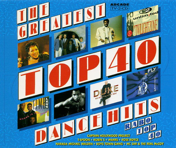 Various : The Greatest Top 40 Dance Hits (2xCD, Comp)