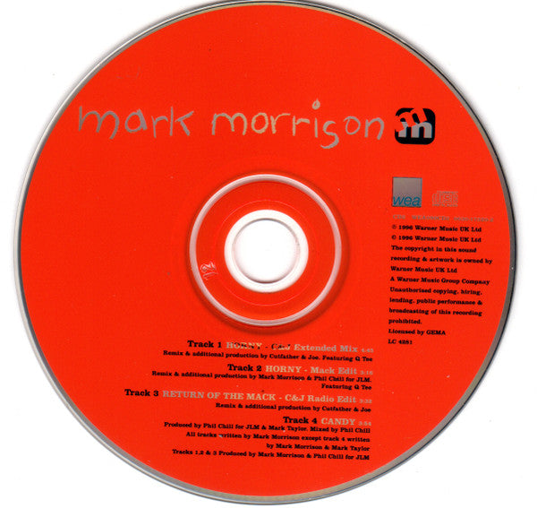 Mark Morrison : Horny (CD, CD2)