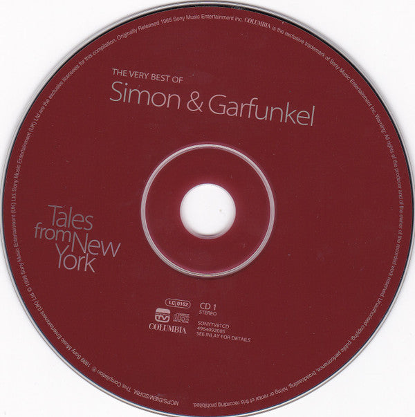 Simon & Garfunkel : Tales From New York: The Very Best Of Simon & Garfunkel (2xCD, Comp)