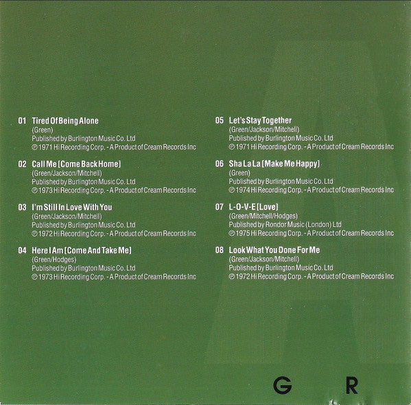 Al Green : Al (CD, Comp)