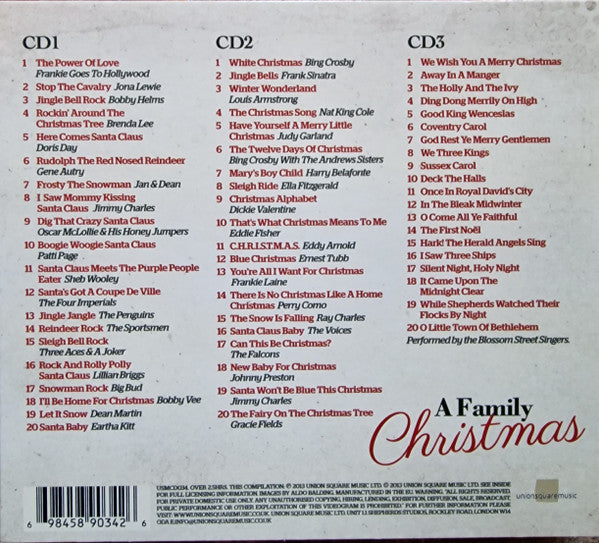 Various : A Family Christmas (3xCD, Comp)