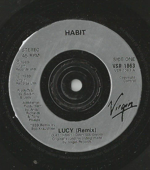 Habit : Lucy (Remix) (7", Single)
