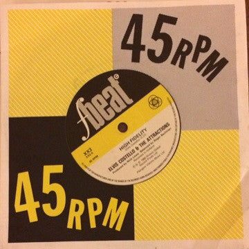 Elvis Costello & The Attractions : High Fidelity (7", Single, 45 )