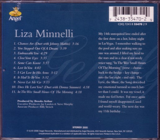 Liza Minnelli : Gently (CD, Album)